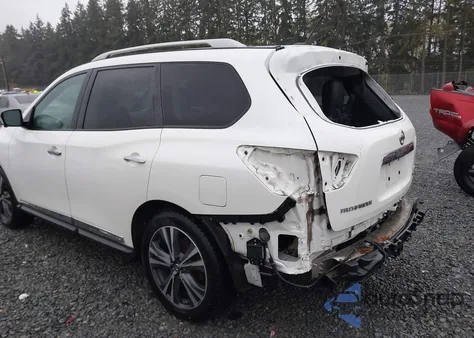 2017 Nissan Pathfinder Platinum/S/Sl/Sv from USA, damaged, VIN 5N1DR2MM0HC658696